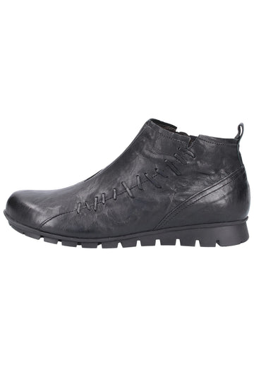 Think! Stiefelette Leder Schwarz - surf4shoes