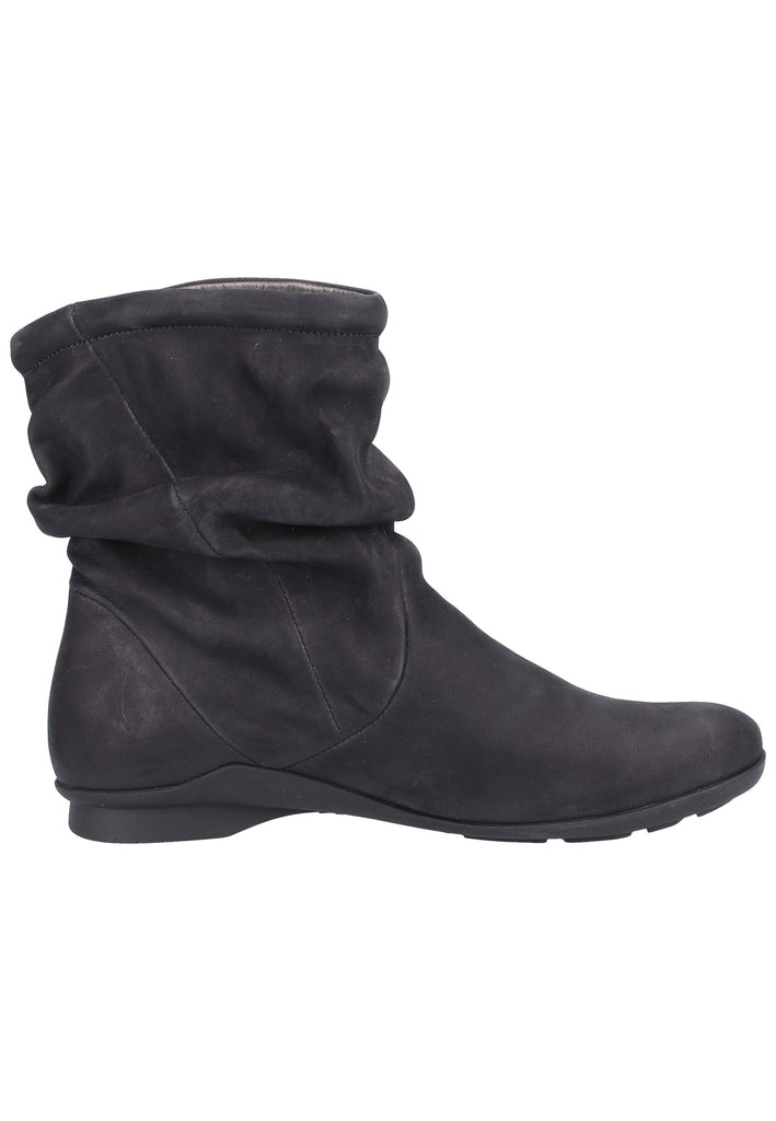 Think! Stiefelette Nubukleder Schwarz - surf4shoes