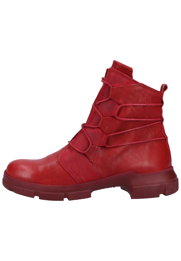 Think! Stiefelette Leder Rot - surf4shoes