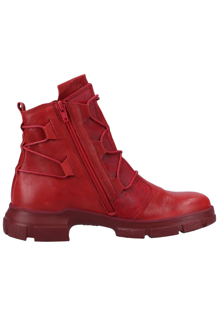 Think! Stiefelette Leder Rot - surf4shoes