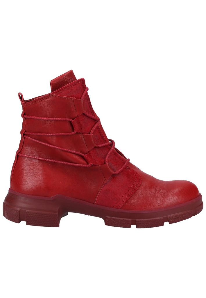 Think! Stiefelette Leder Rot - surf4shoes