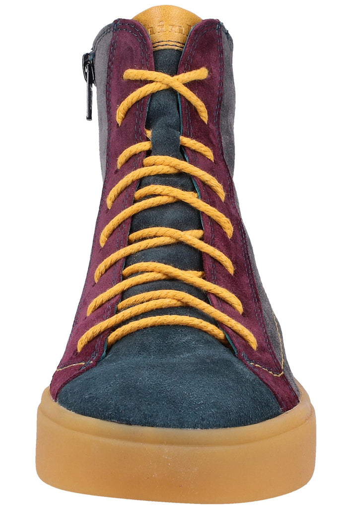 Think! Stiefelette Veloursleder Anthrazit - surf4shoes