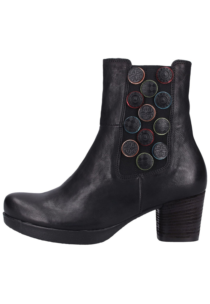 Think! Stiefelette Leder Schwarz - surf4shoes