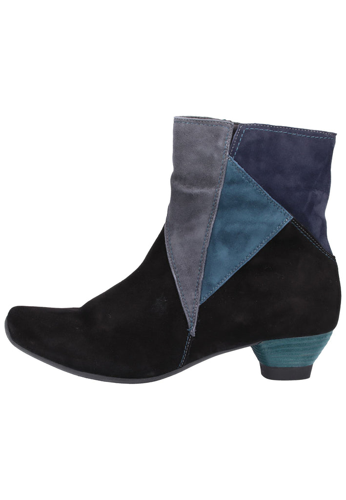 Think! Stiefelette Leder Schwarz - surf4shoes