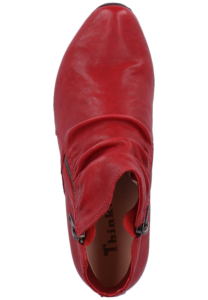 Think! Stiefelette Nappaleder Cherry - surf4shoes