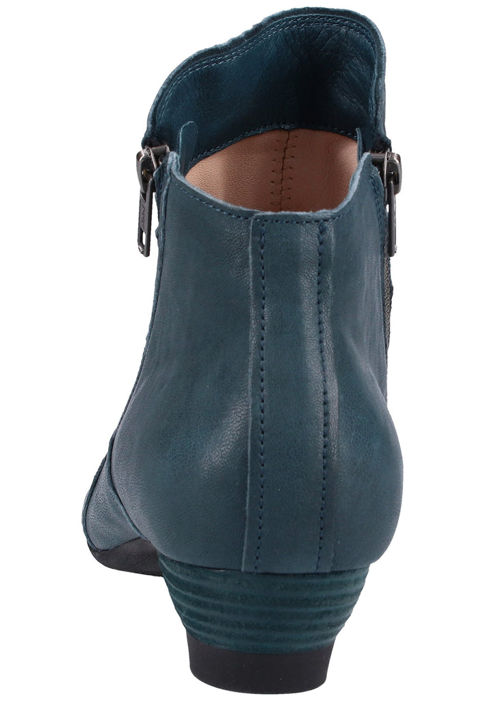 Think! Stiefelette Nappaleder Blau - surf4shoes