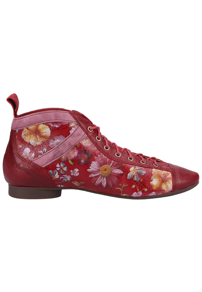 Think! Halbschuhe Leder Rot - surf4shoes
