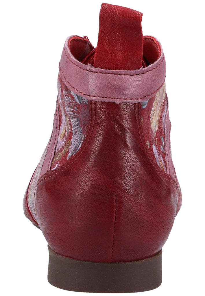 Think! Halbschuhe Leder Rot - surf4shoes