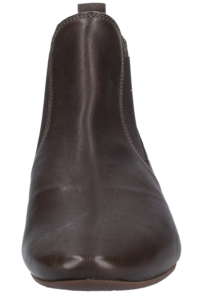 Think! Stiefelette Leder Oliv - surf4shoes