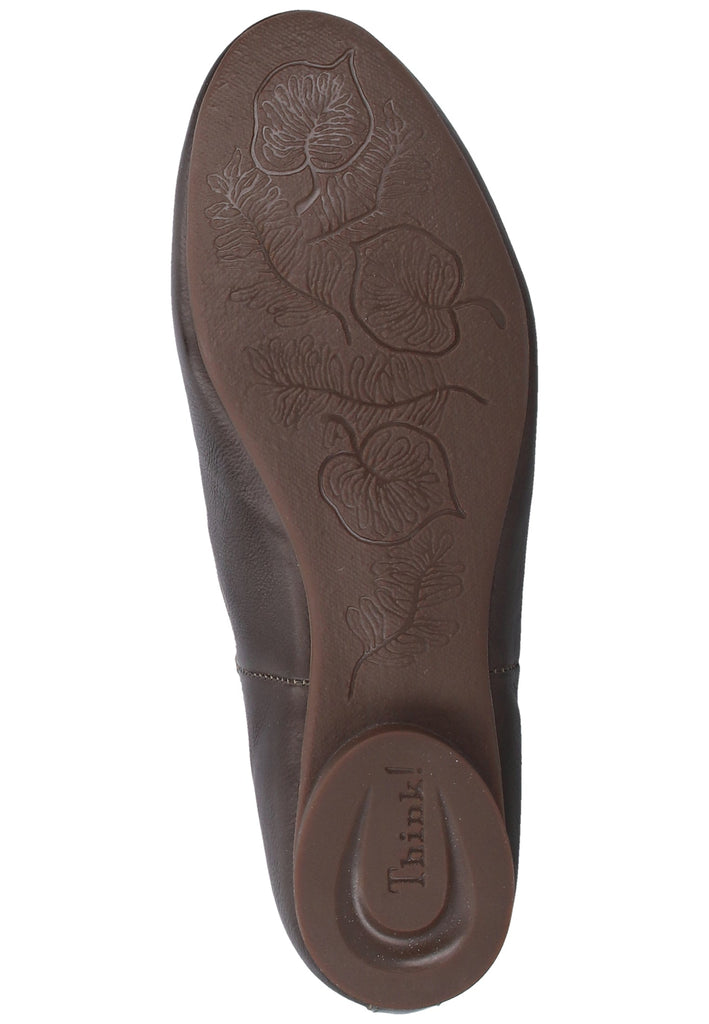 Think! Stiefelette Leder Oliv - surf4shoes
