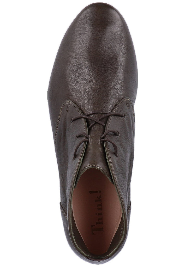 Think! Stiefelette Leder Oliv - surf4shoes