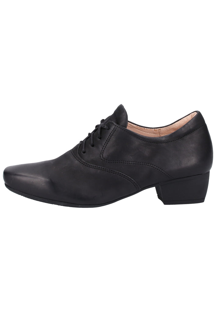 Think! Halbschuhe Leder Schwarz - surf4shoes