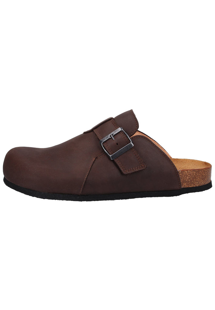 Think! Clogs Nappaleder Espresso - surf4shoes