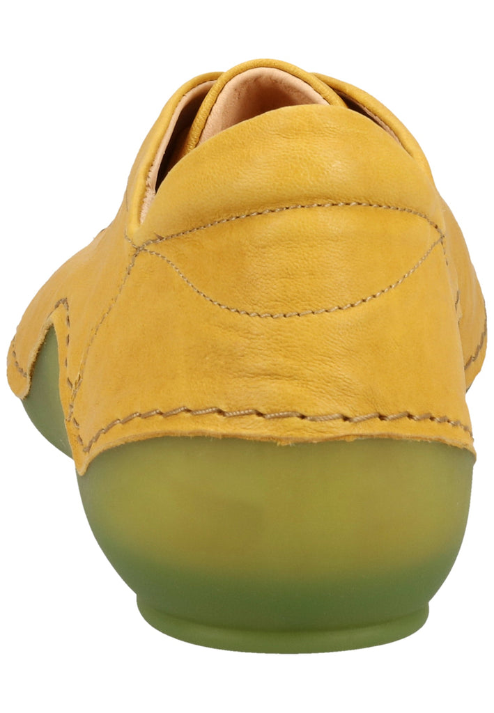 Think! Halbschuhe Leder Gelb - surf4shoes