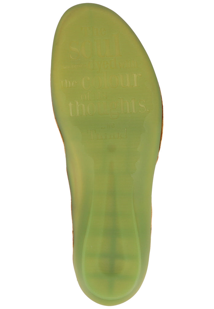 Think! Halbschuhe Leder Gelb - surf4shoes