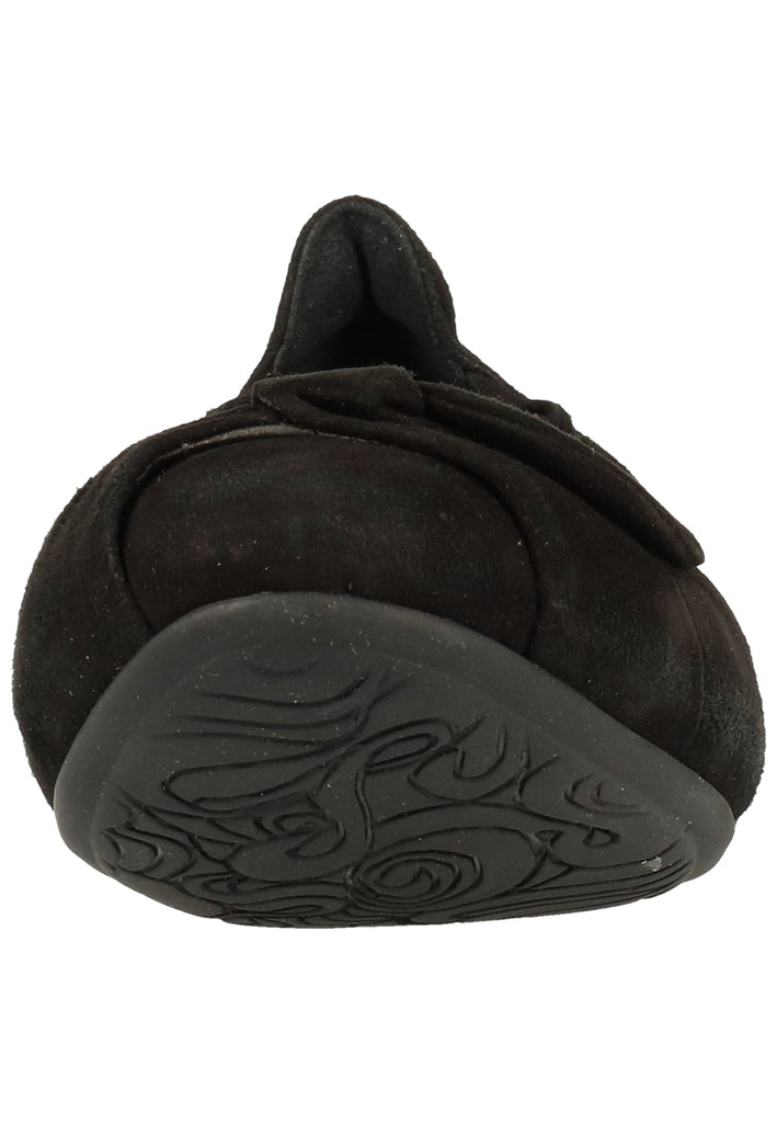 Think! Ballerinas Nubukleder Schwarz - surf4shoes