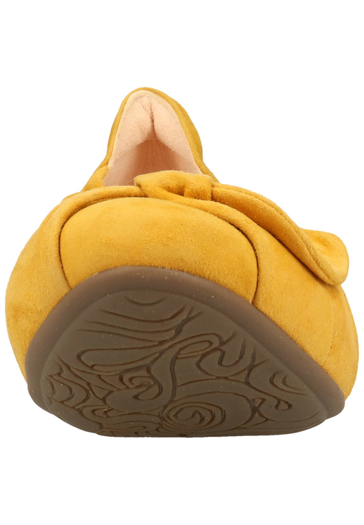 Think! Ballerinas Nubukleder Gelb - surf4shoes
