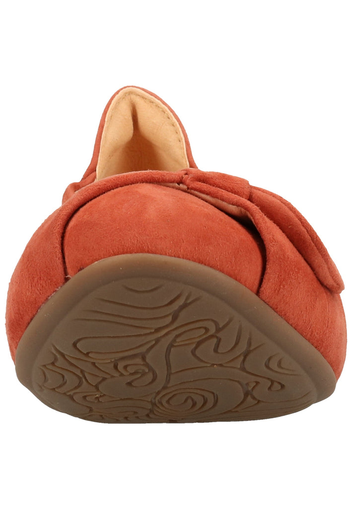 Think! Ballerinas Nubukleder Rot - surf4shoes