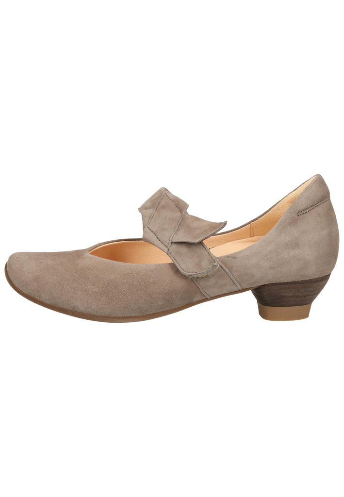 Think! Pumps Veloursleder Schlamm - surf4shoes