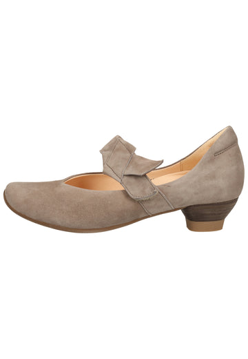 Think! Pumps Veloursleder Schlamm - surf4shoes