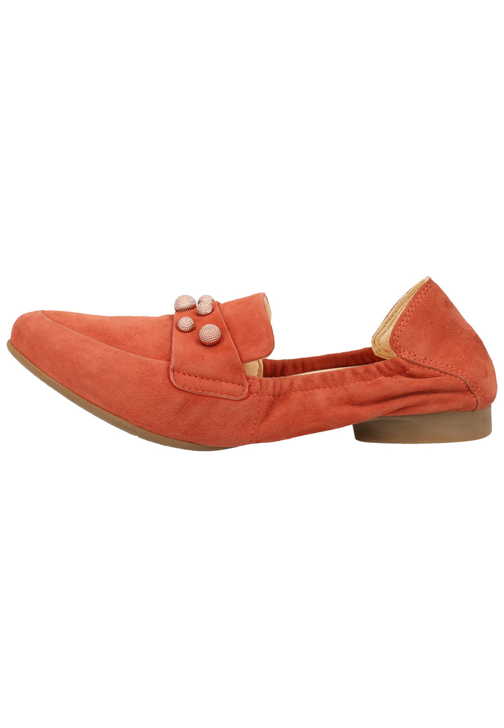 Think! Slipper Nubukleder Rot - surf4shoes