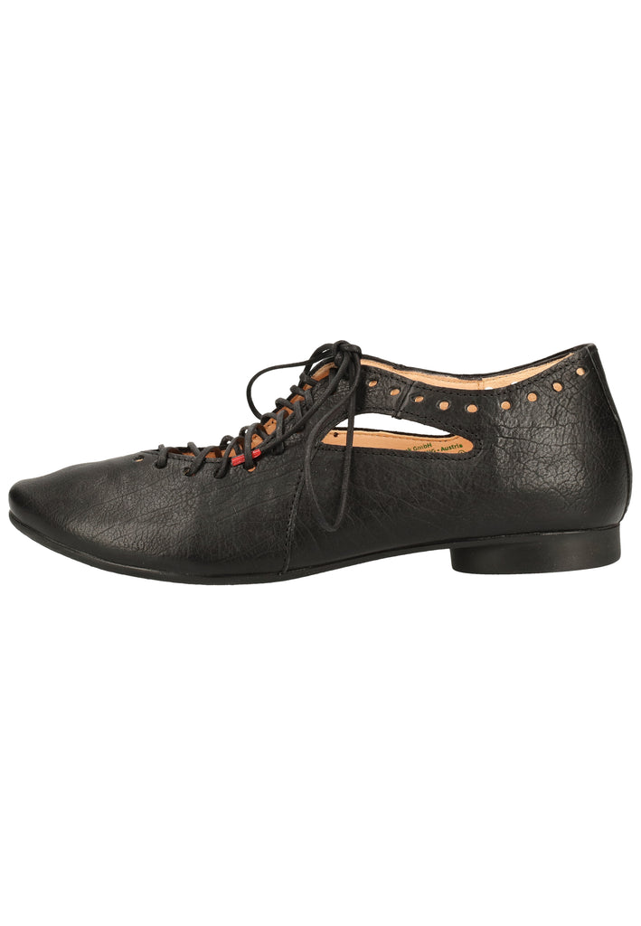 Think! Halbschuhe Leder Schwarz - surf4shoes