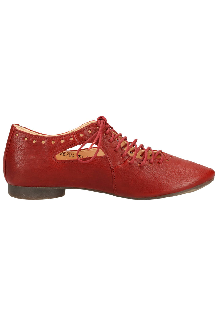 Think! Halbschuhe Leder Rot - surf4shoes