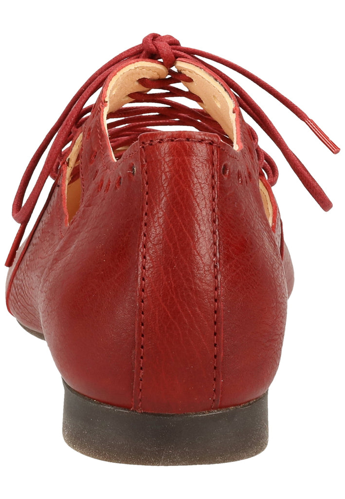 Think! Halbschuhe Leder Rot - surf4shoes