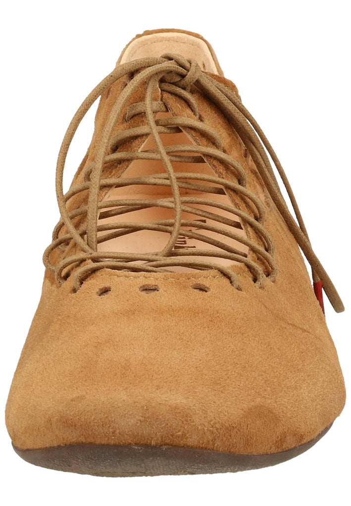 Think! Halbschuhe Leder Cognac - surf4shoes