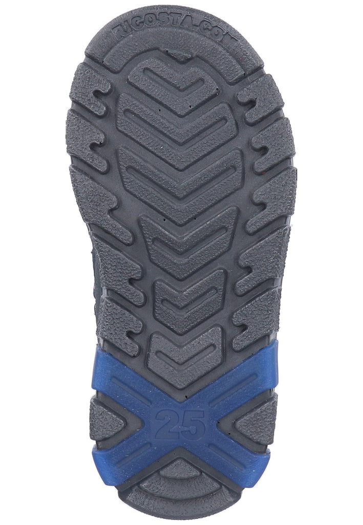 Ricosta Stiefel Lederimitat/Textil Blau/Schwarz Warmfutter - surf4shoes