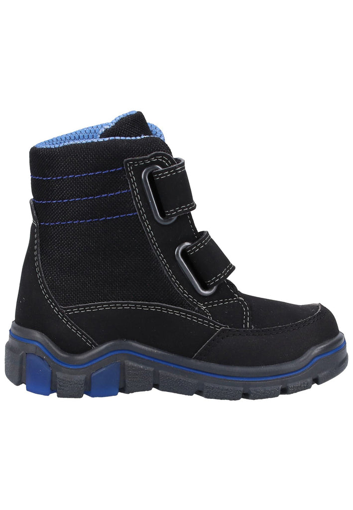 Ricosta Stiefel Lederimitat/Textil Schwarz - surf4shoes