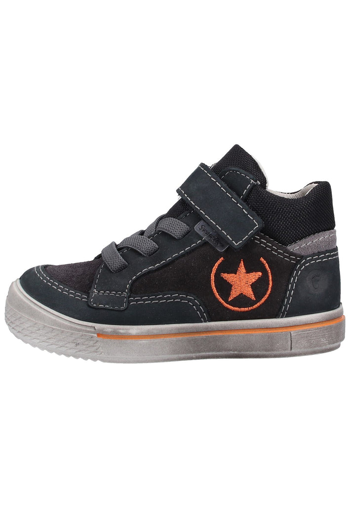 Ricosta Sneaker Leder/Synthetik Asphalt - surf4shoes