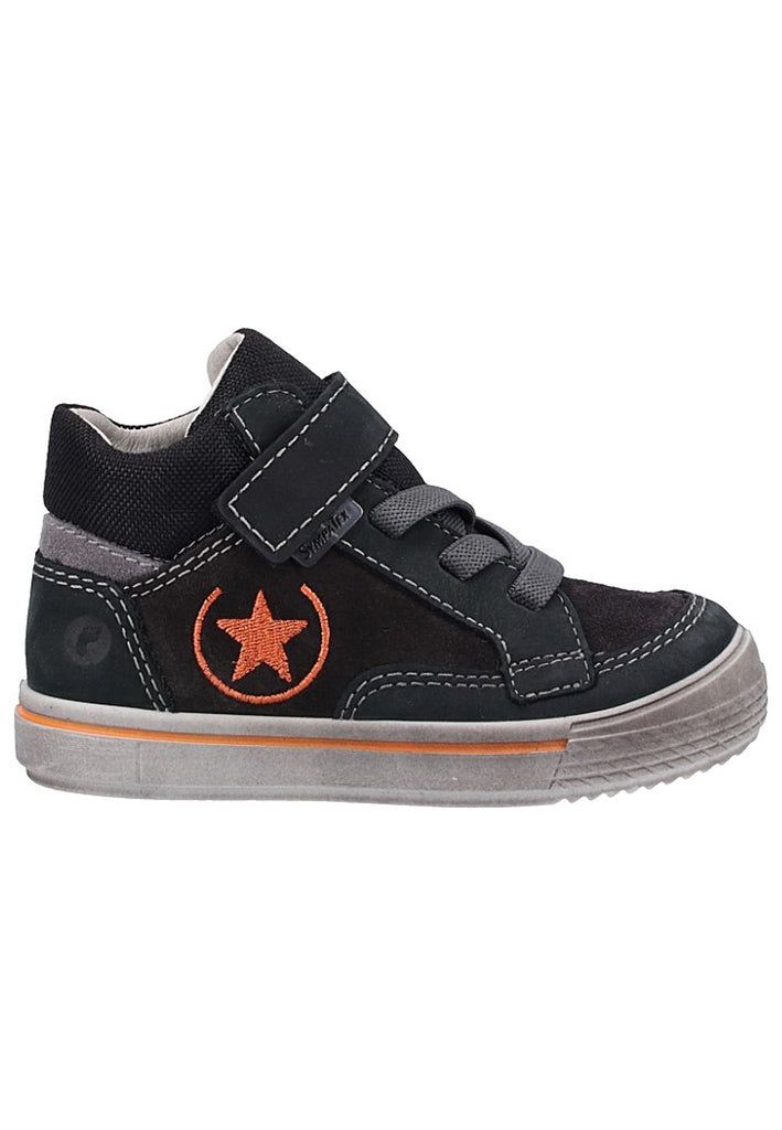 Ricosta Sneaker Leder/Synthetik Asphalt - surf4shoes