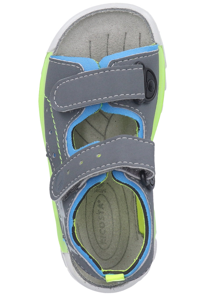 Ricosta Sandalen Lederimitat/Textil Graphit - surf4shoes