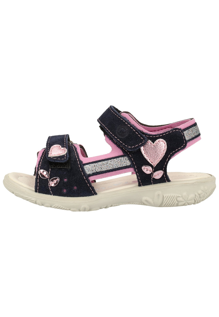Ricosta Sandalen Leder/Textil Blau - surf4shoes
