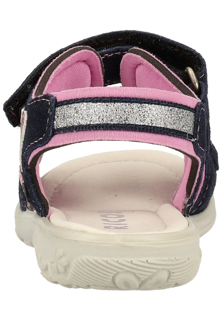 Ricosta Sandalen Leder/Textil Blau - surf4shoes