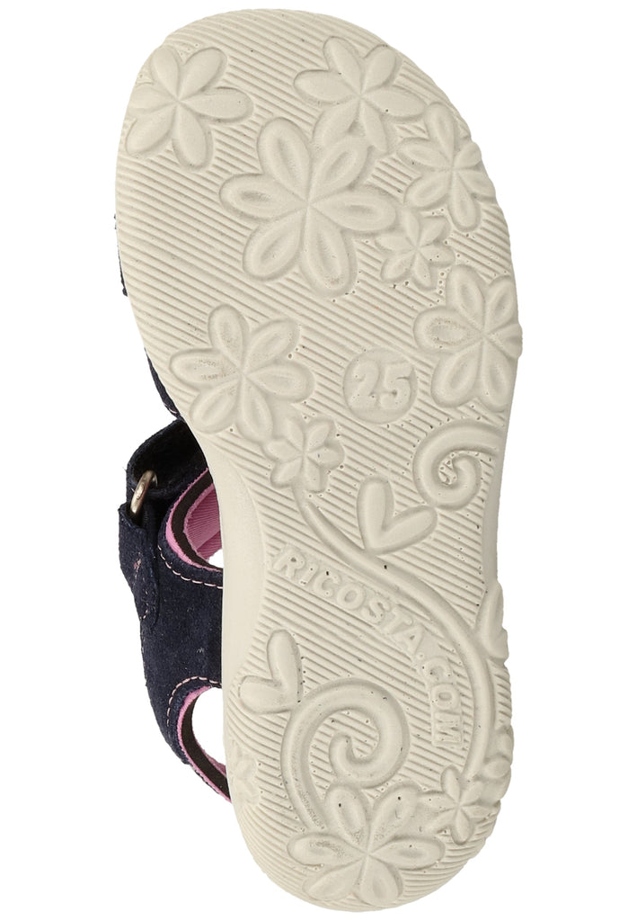 Ricosta Sandalen Leder/Textil Blau - surf4shoes