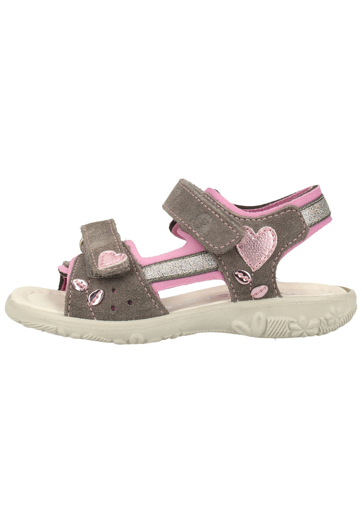 Ricosta Sandalen Leder/Textil Graphit - surf4shoes