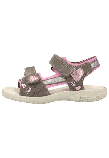 Ricosta Sandalen Leder/Textil Graphit - surf4shoes