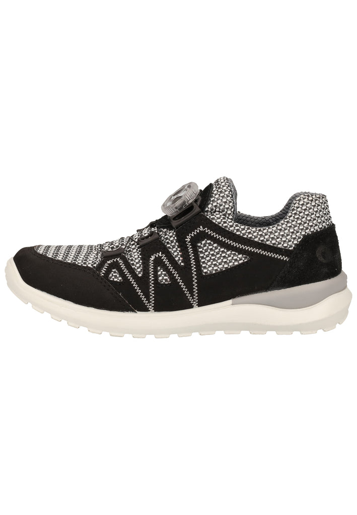 Ricosta Sneaker Leder/Textil Schwarz/Weiß - surf4shoes