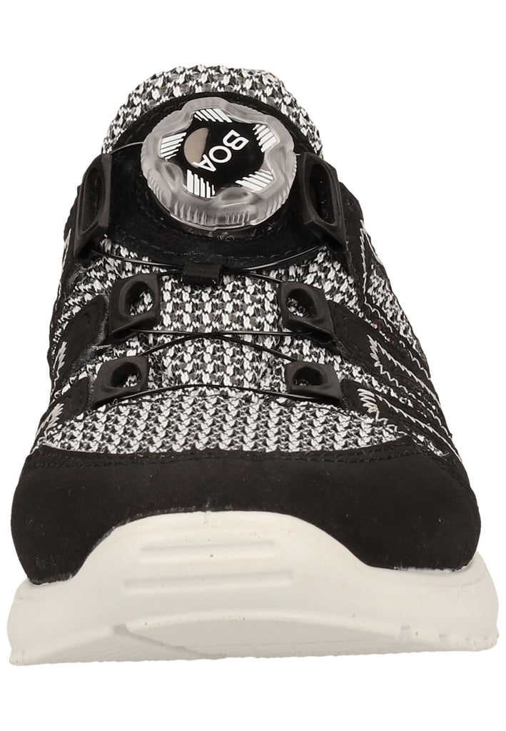 Ricosta Sneaker Leder/Textil Schwarz/Weiß - surf4shoes