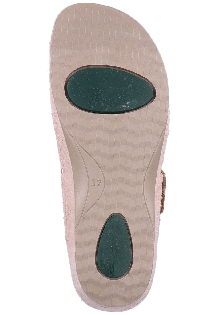 Rohde Pantoletten Veloursleder Rose - surf4shoes