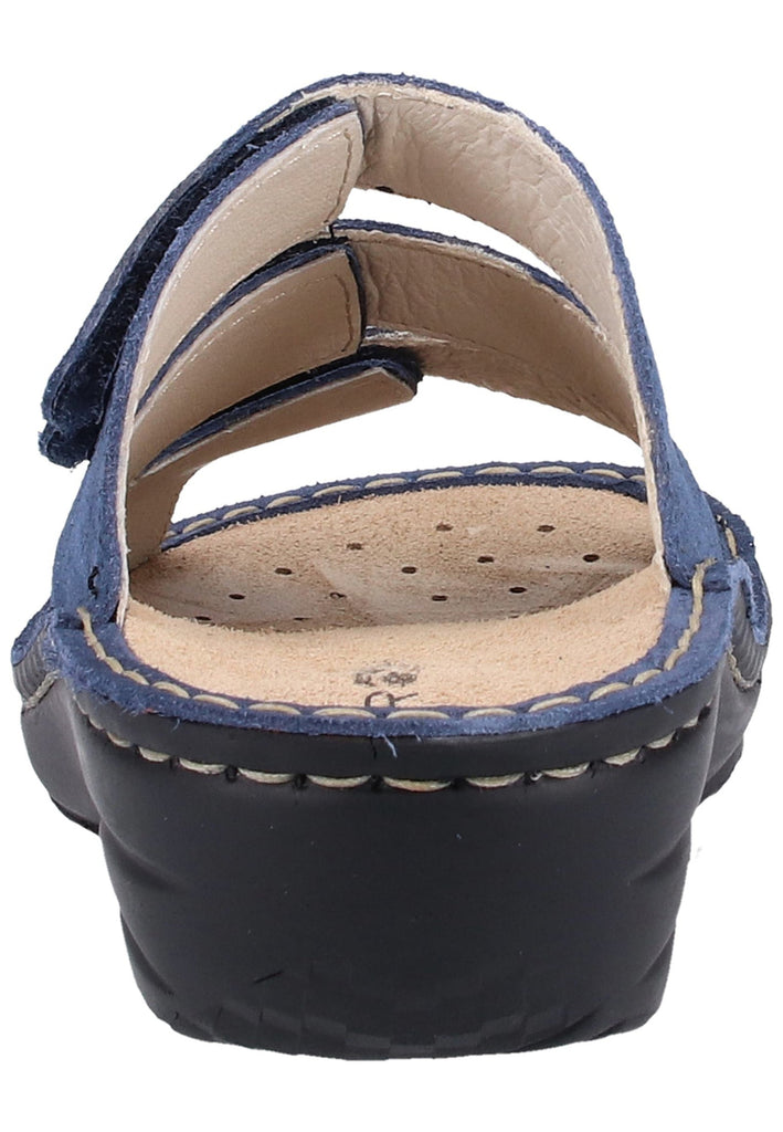 Rohde Pantoletten Veloursleder Ozean - surf4shoes