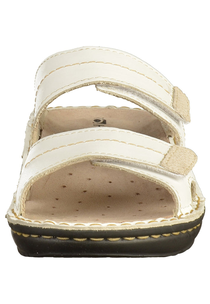 Rohde Pantoletten Nappaleder Weiß - surf4shoes