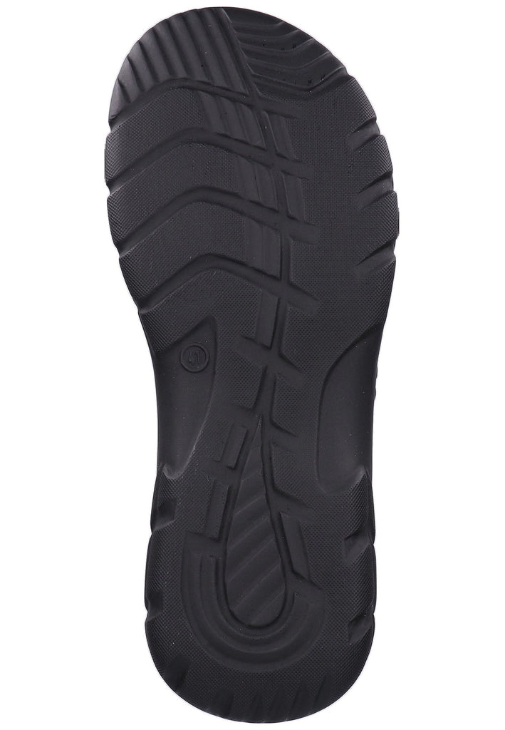 Rohde Pantoletten Nubukleder Schwarz - surf4shoes