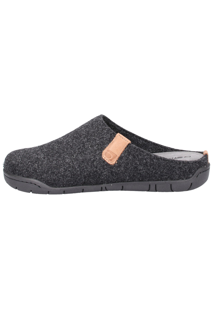 Rohde Hausschuhe Filz Grau - surf4shoes