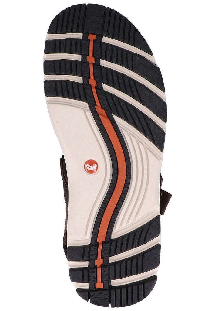 Clarks Sandalen Nubukleder Oliv - surf4shoes