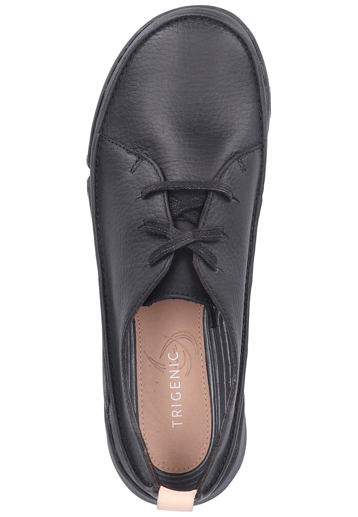 Clarks Halbschuhe Leder Schwarz - surf4shoes