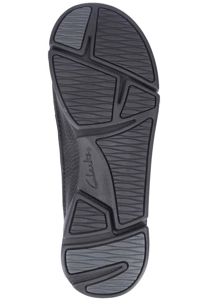 Clarks Halbschuhe Leder Schwarz - surf4shoes