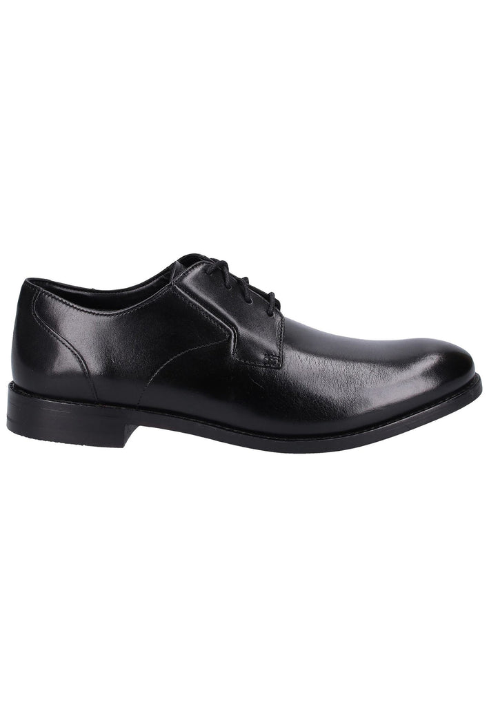 Clarks Businessschuhe Leder Schwarz - surf4shoes